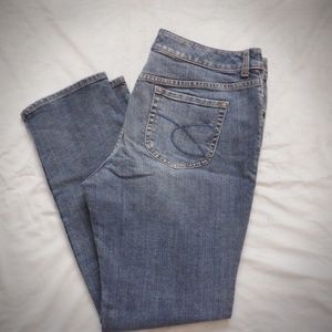 Chico's Blue Straight Leg Jeans